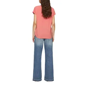 Women's Lyocell Blend T-Shirt QS image-5