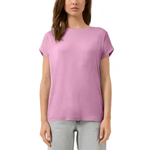 Women's Lyocell Blend T-Shirt QS image-2