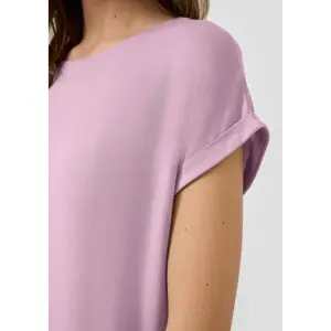 Women's Lyocell Blend T-Shirt QS image-3