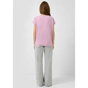 Women's Lyocell Blend T-Shirt QS image-4