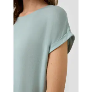 Women's Lyocell Blend T-Shirt QS image-3