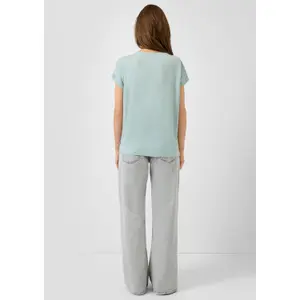 Women's Lyocell Blend T-Shirt QS image-4