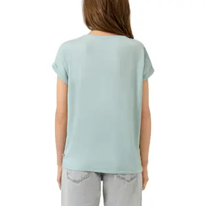 Women's Lyocell Blend T-Shirt QS image-5