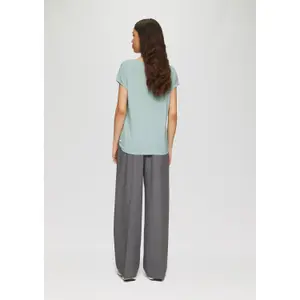 Women's Lyocell Blend T-Shirt QS image-4