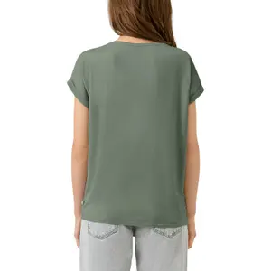 Women's Lyocell Blend T-Shirt QS image-5