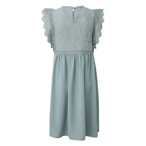 Short lace dress for women QS image-1