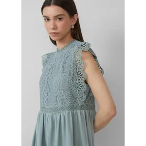 Short lace dress for women QS image-3