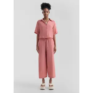 Oversized Structured Blouse Women's QS image-1