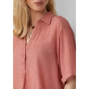 Oversized Structured Blouse Women's QS image-3
