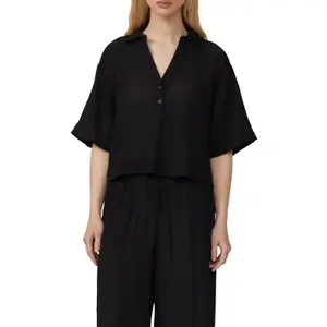 Oversized Structured Blouse Women's QS image-2