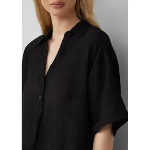 Oversized Structured Blouse Women's QS image-3