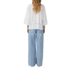 Women’s Broderie Anglaise Blouse QS image-5