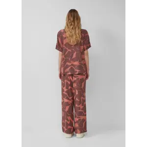 Viscose Blouse with Elasticated Cuffs Women's QS image-4