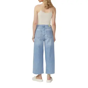 Women’s Casual High-Waisted Wide Leg Jeans QS image-5