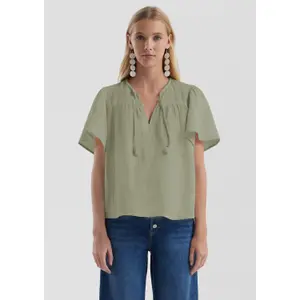 Womens chiffon blouse QS image-0