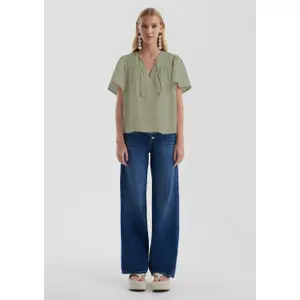 Womens chiffon blouse QS image-1
