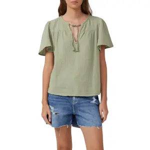 Womens chiffon blouse QS image-2
