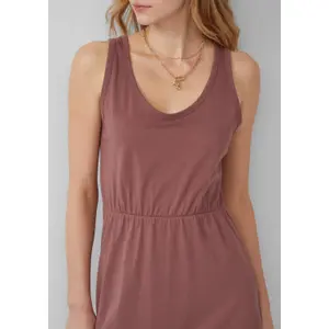 Short jersey dress for women QS image-3