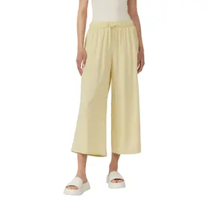 Flowy Viscose Culotte Trousers Women QS image-2