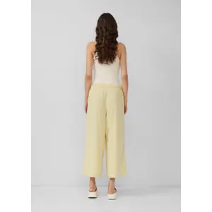 Flowy Viscose Culotte Trousers Women QS image-4