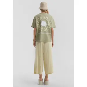Flowy Viscose Culotte Trousers Women QS image-6