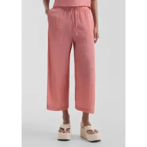 Light Midi-Waist Culottes for Women QS image-0