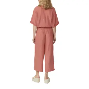 Light Midi-Waist Culottes for Women QS image-5