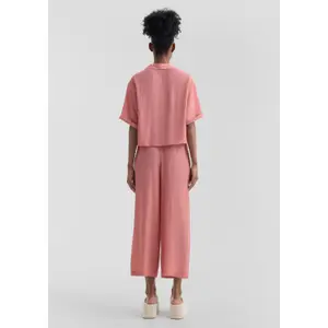 Light Midi-Waist Culottes for Women QS image-6