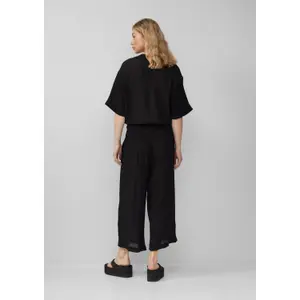 Light Midi-Waist Culottes for Women QS image-4