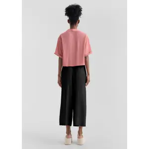 Light Midi-Waist Culottes for Women QS image-6