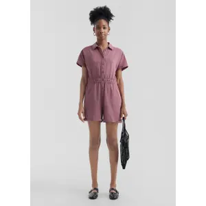 Short Muslin Jumpsuit Women's QS image-1