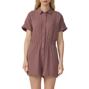 Short Muslin Jumpsuit Women's QS image-2