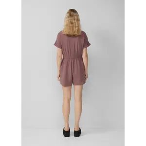 Short Muslin Jumpsuit Women's QS image-4