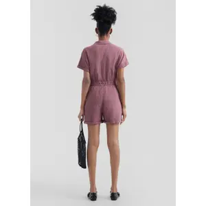 Short Muslin Jumpsuit Women's QS image-6