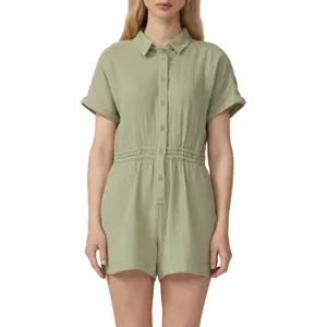 Short Muslin Jumpsuit Women's QS image-2