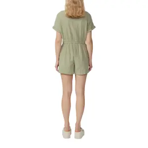 Short Muslin Jumpsuit Women's QS image-5