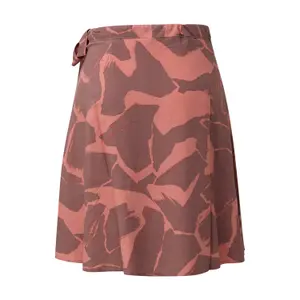 High-Waisted Printed Viscose Wrap Skirt Women QS image-1