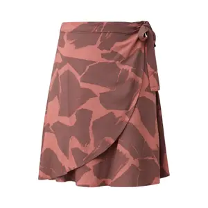 High-Waisted Printed Viscose Wrap Skirt Women QS image-6