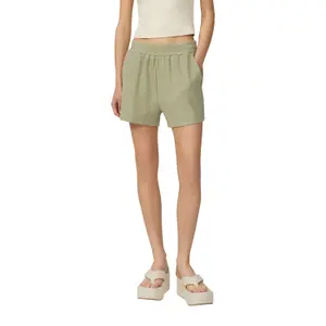 Short Jersey with Elasticated Waist Women QS image-2