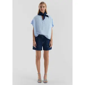 Women's denim shorts QS Abby image-1