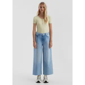 Women's Button Placket Blouse QS image-1