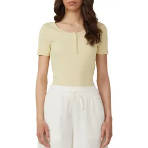 Women's Button Placket Blouse QS image-2