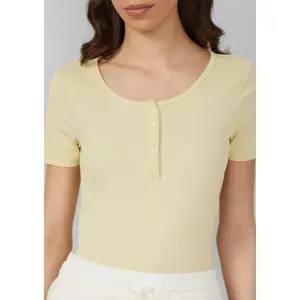 Women's Button Placket Blouse QS image-3