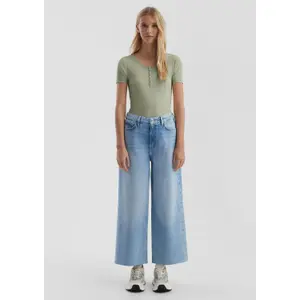 Women's Button Placket Blouse QS image-1