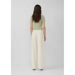 Women's Button Placket Blouse QS image-4