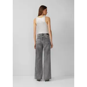 Women's Wide Ribbed Tank Top QS image-4