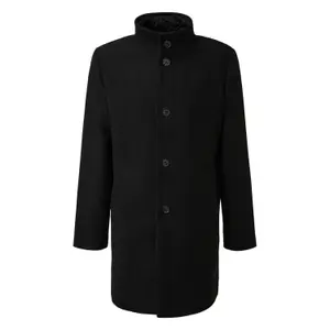 Mixed Wool Coat with Insert QS image-0