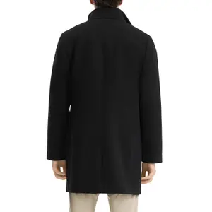 Mixed Wool Coat with Insert QS image-5