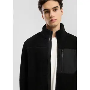 Fleece with Chest Pocket QS image-3