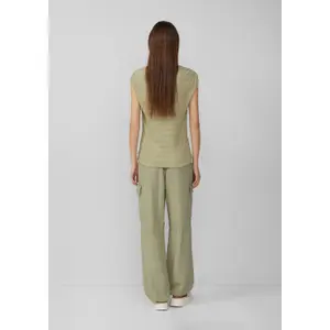 Structured T-shirt women QS image-4